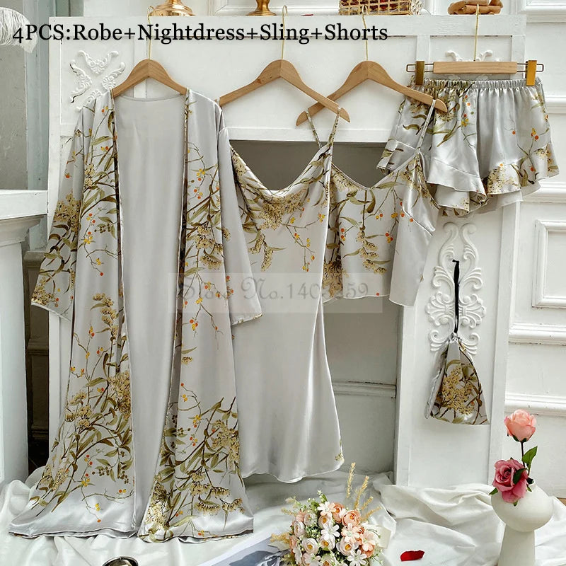 Komplet w kwiaty oversize — Nina