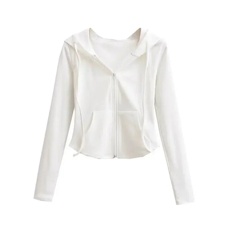 Bluza dopasowana z długim rękawem — Nina