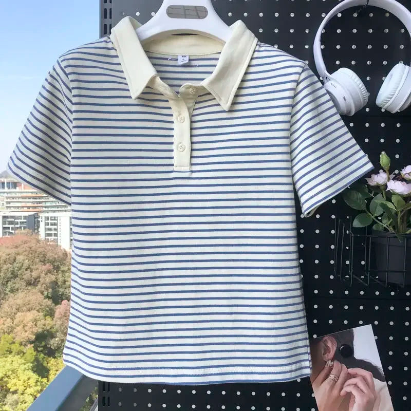 Koszulka polo w paski — Basia