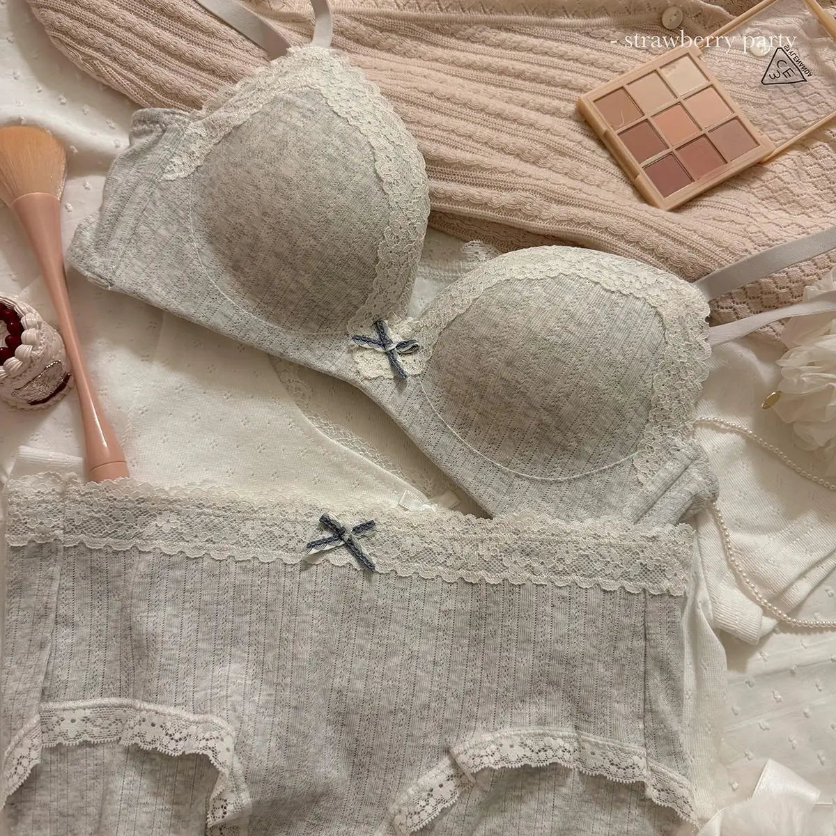 Komplet z koronką — Rosa