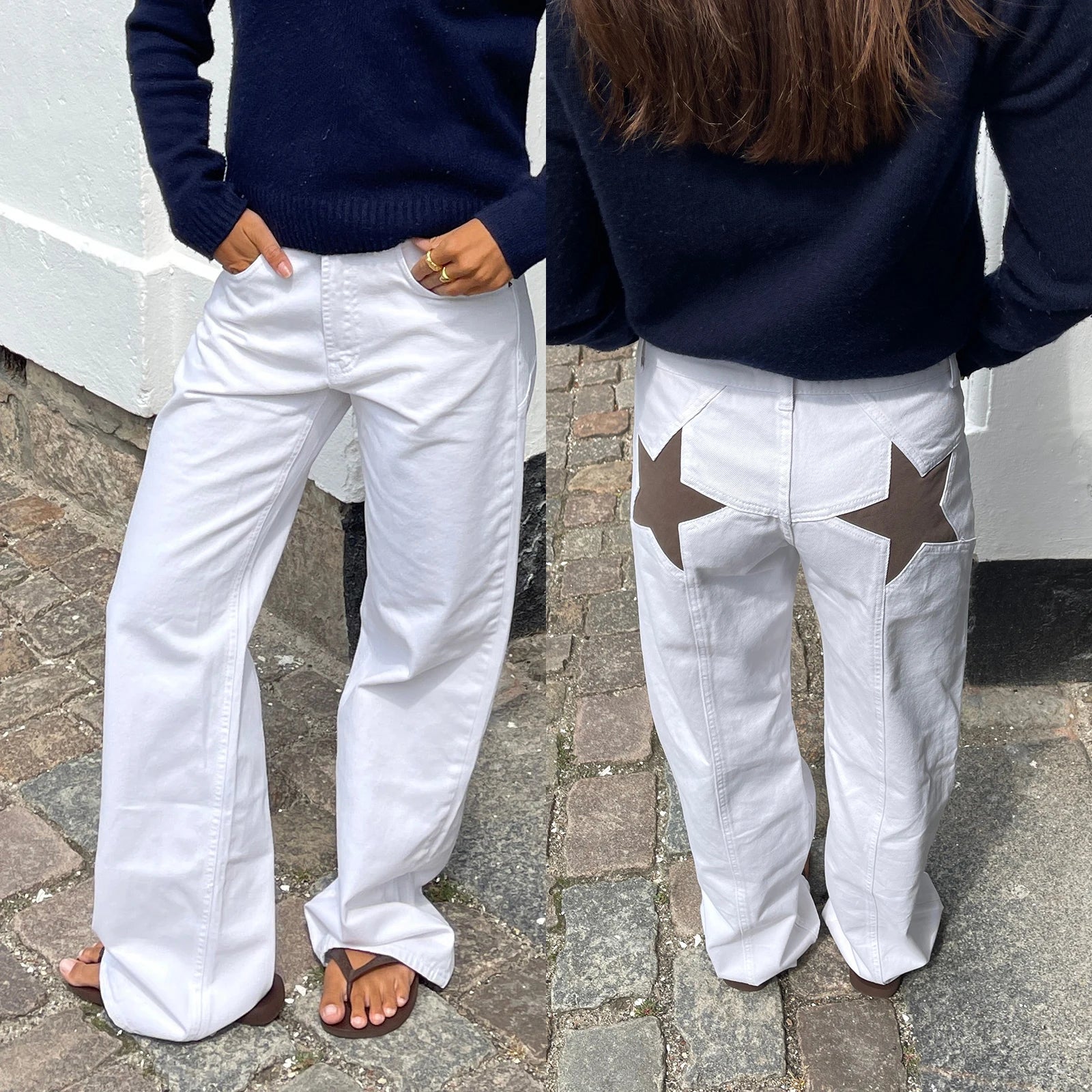 Spodnie oversize retro — Alma