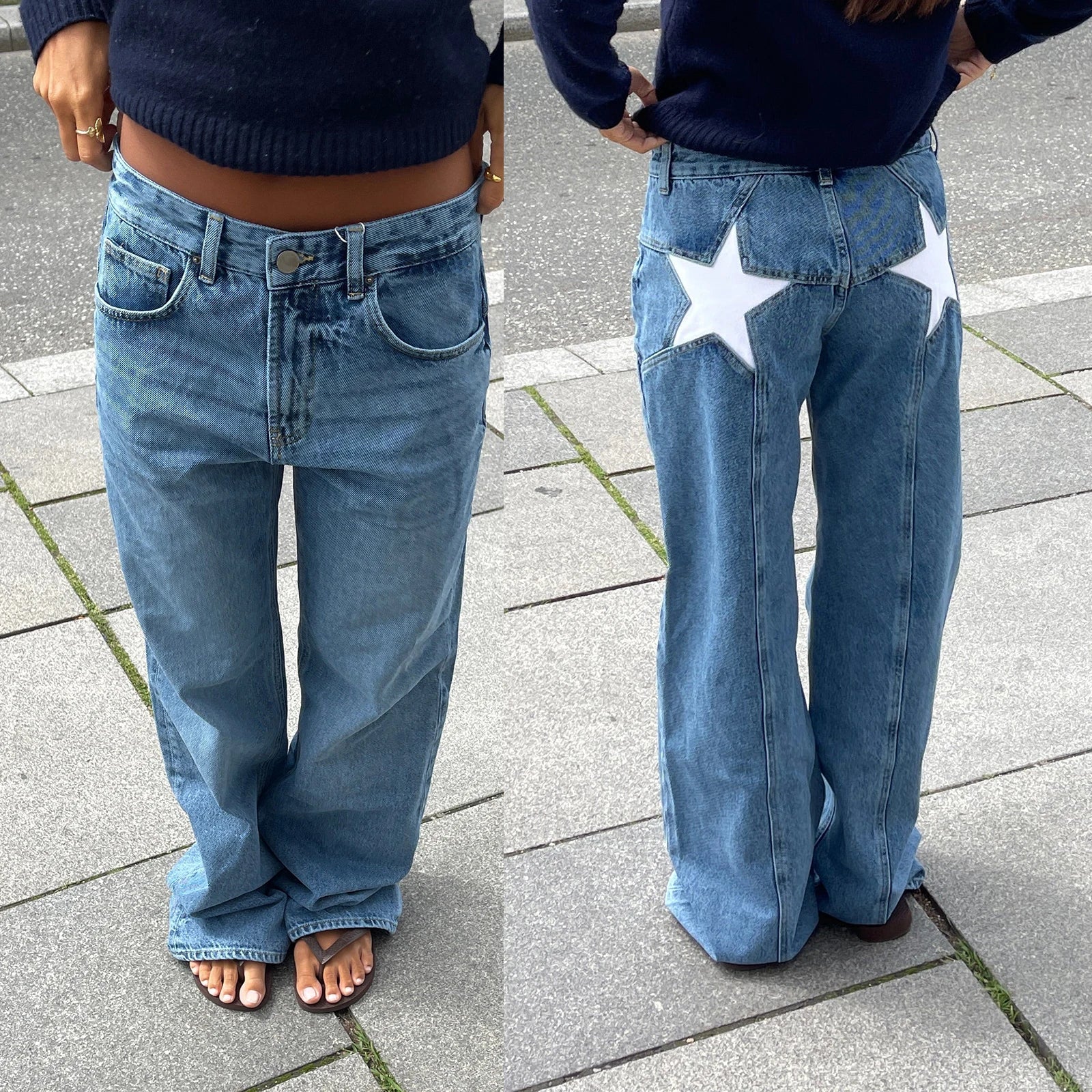 Spodnie oversize retro — Alma
