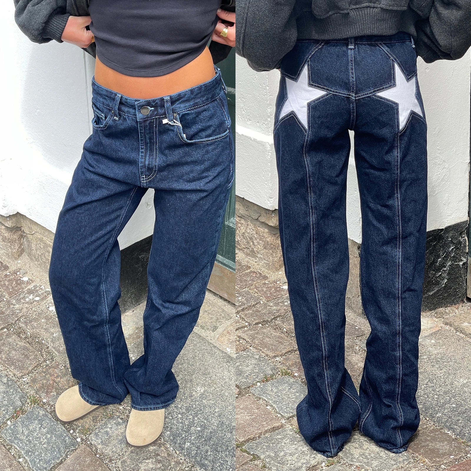 Spodnie oversize retro — Alma
