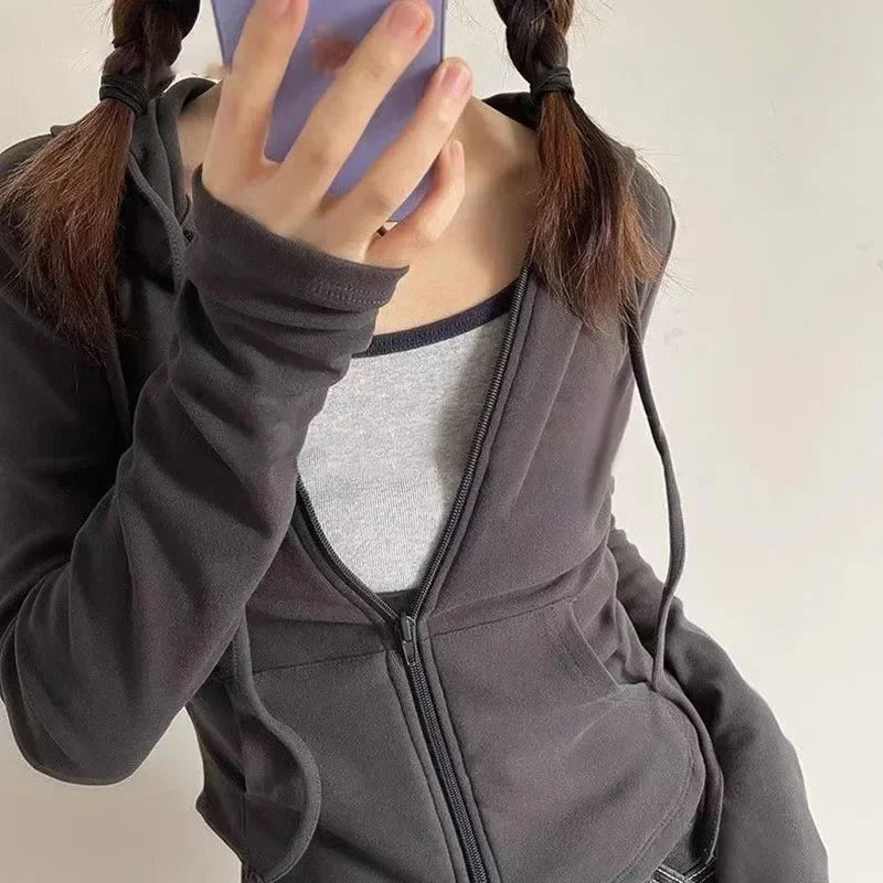 Bluza dopasowana z długim rękawem — Nina
