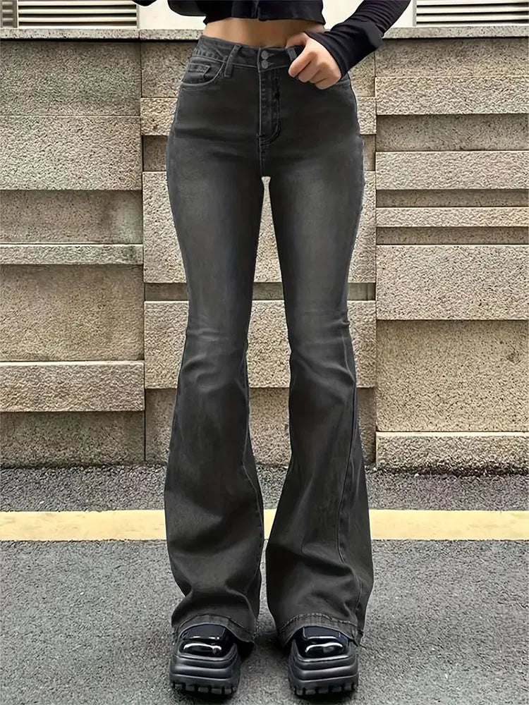 Spodnie z wysokim stanem — Nina