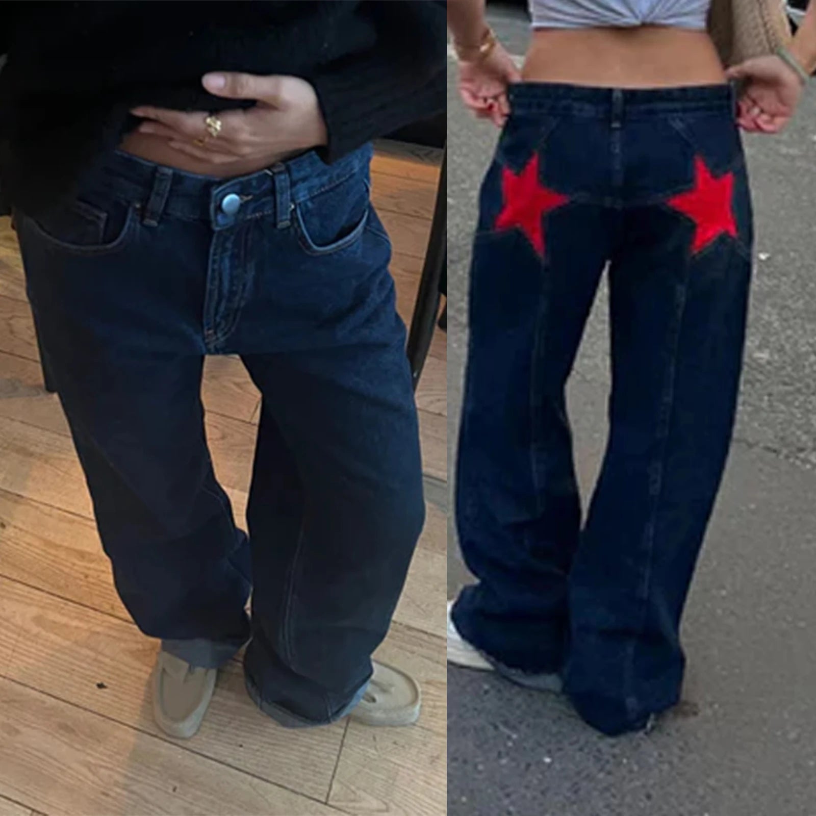 Spodnie oversize retro — Alma
