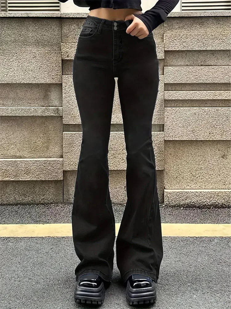Spodnie z wysokim stanem — Nina
