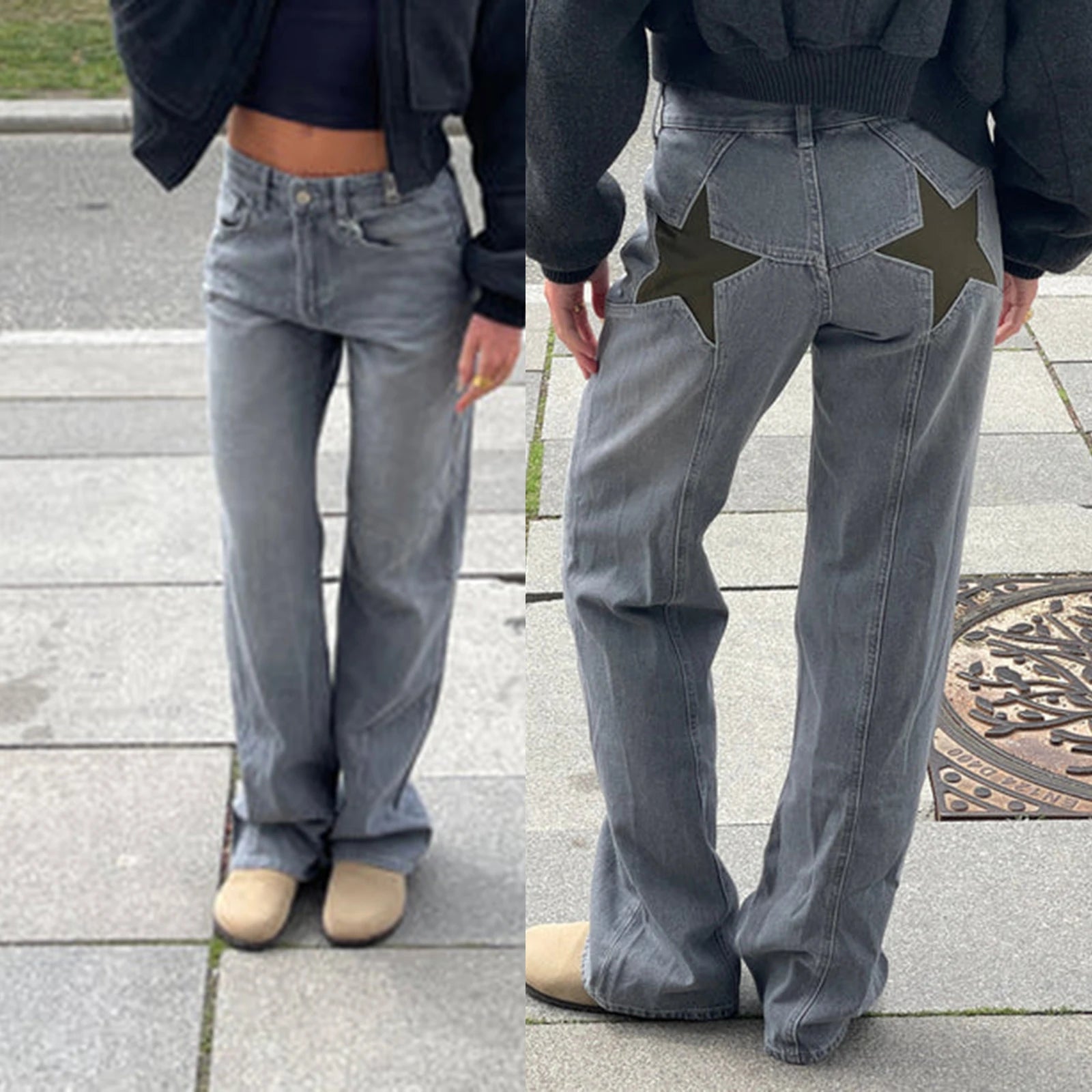 Spodnie oversize retro — Alma