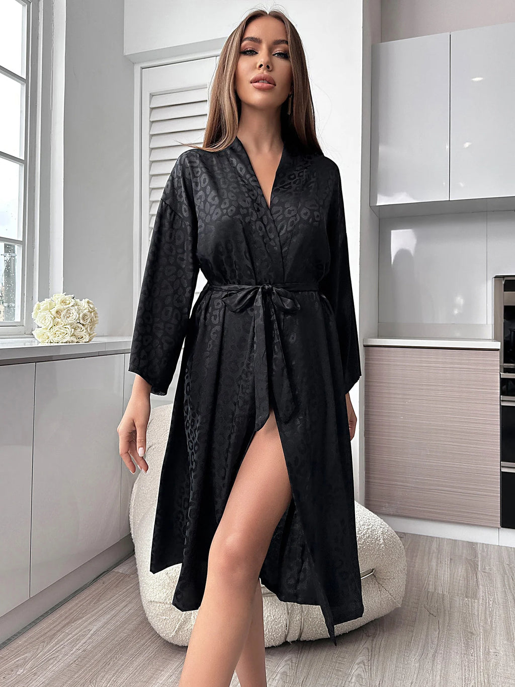 Bielizna z długim rękawem elegancka — Rosa