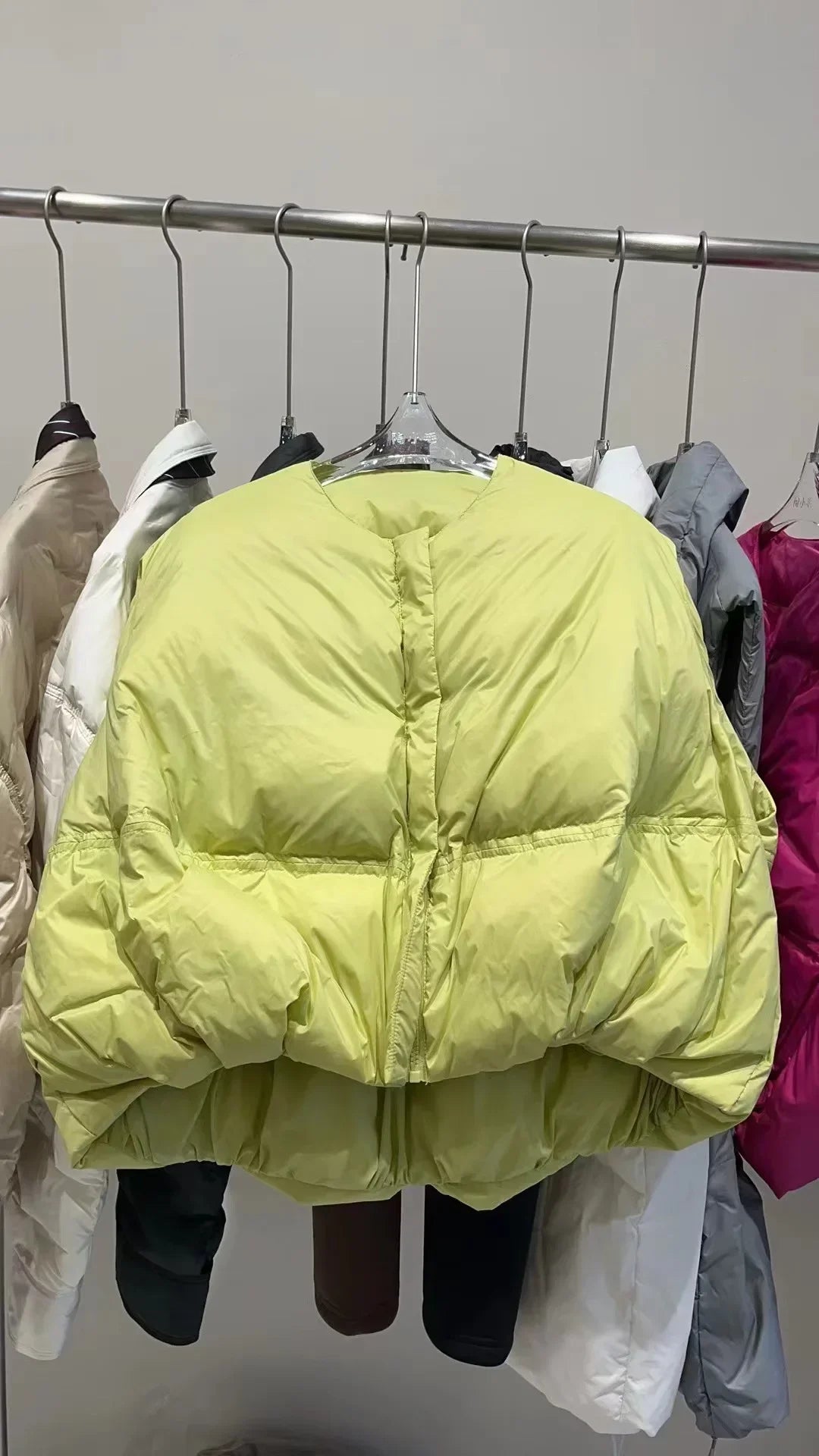 Kurtka oversize bez rękawów — Alma