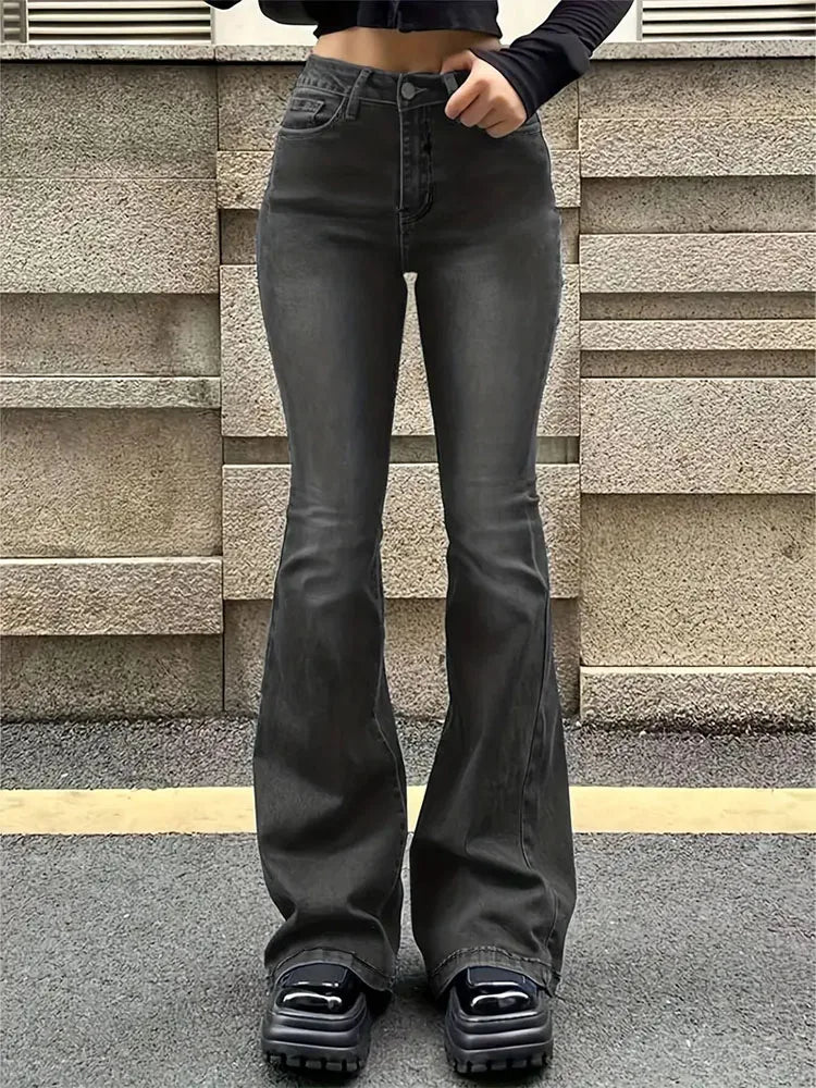 Spodnie z wysokim stanem — Nina