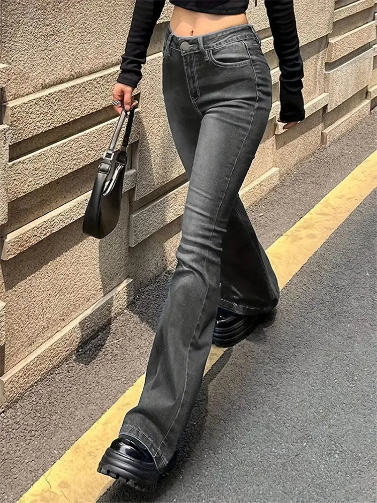 Spodnie z wysokim stanem — Nina