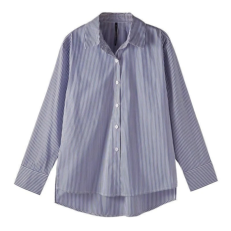 Bluzka w paski oversize — Sara