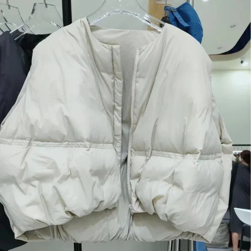Kurtka oversize bez rękawów — Alma