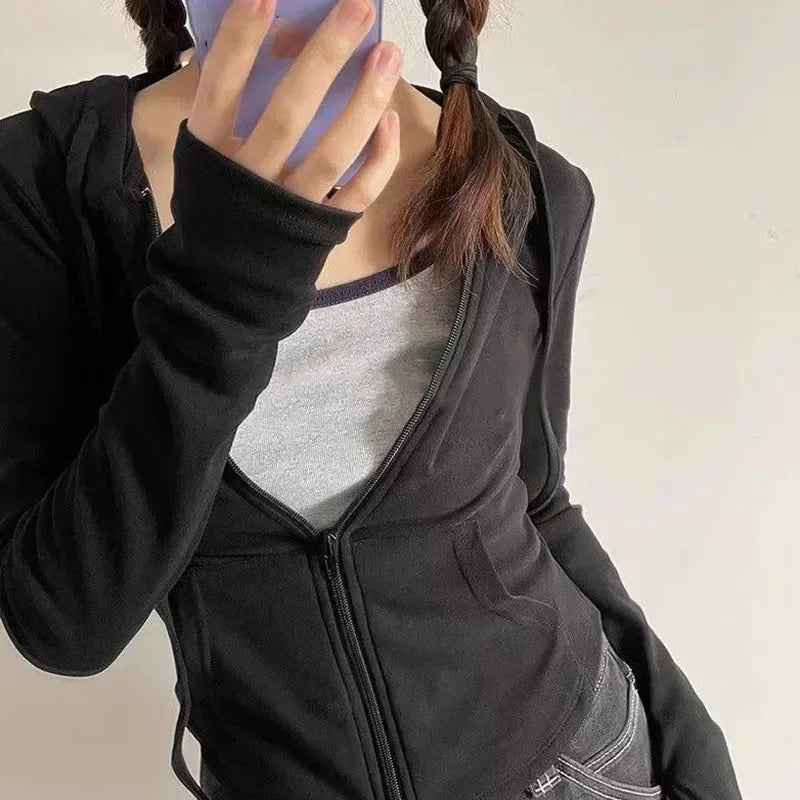 Bluza dopasowana z długim rękawem — Nina