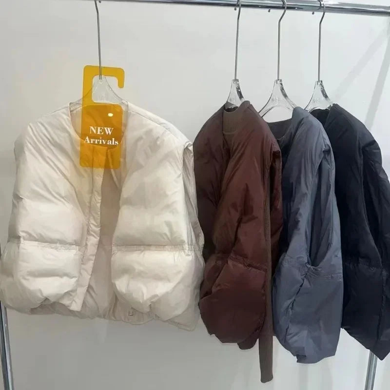 Kurtka oversize bez rękawów — Alma