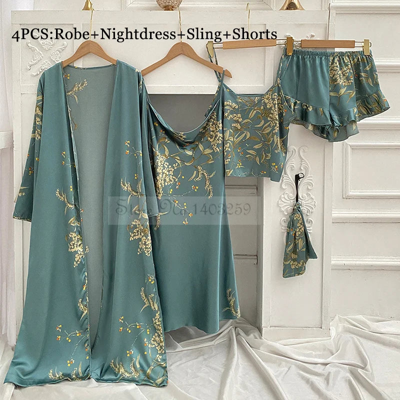 Komplet w kwiaty oversize — Nina