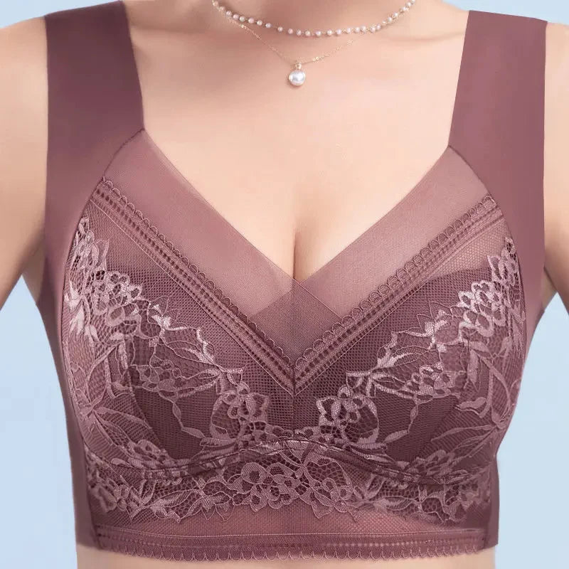 Biustonosz z koronką — Rosa
