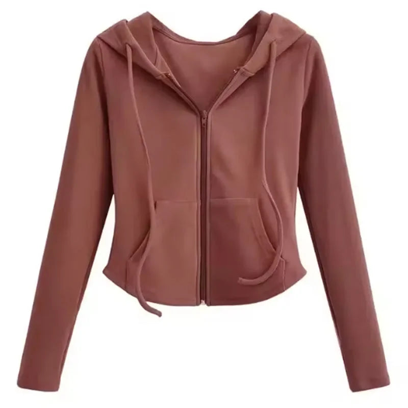 Bluza dopasowana z długim rękawem — Nina