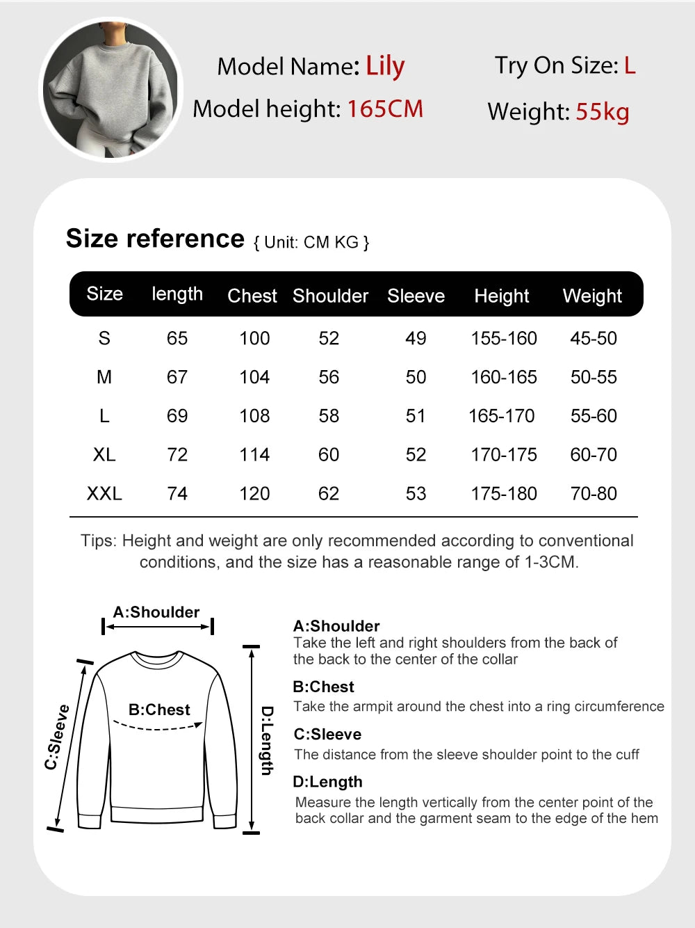 Sweter oversize — Sara