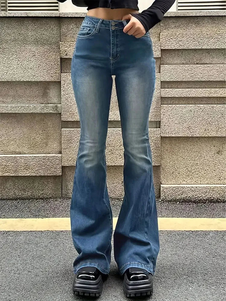 Spodnie z wysokim stanem — Nina