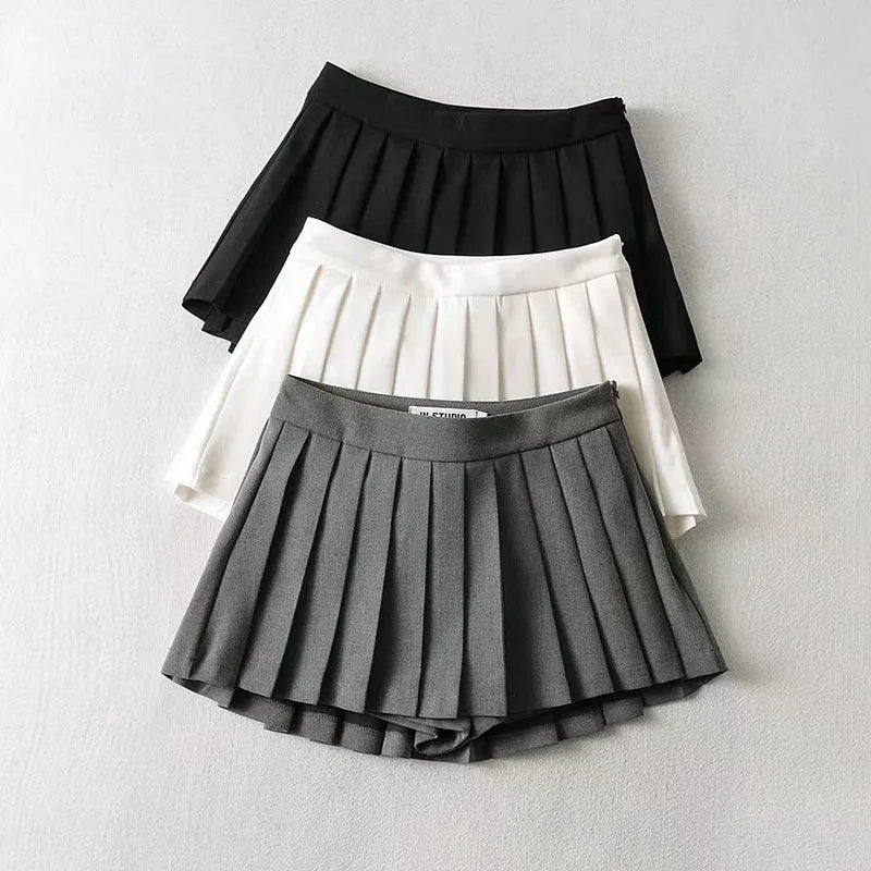 Spódnica mini plisowana — Ayure