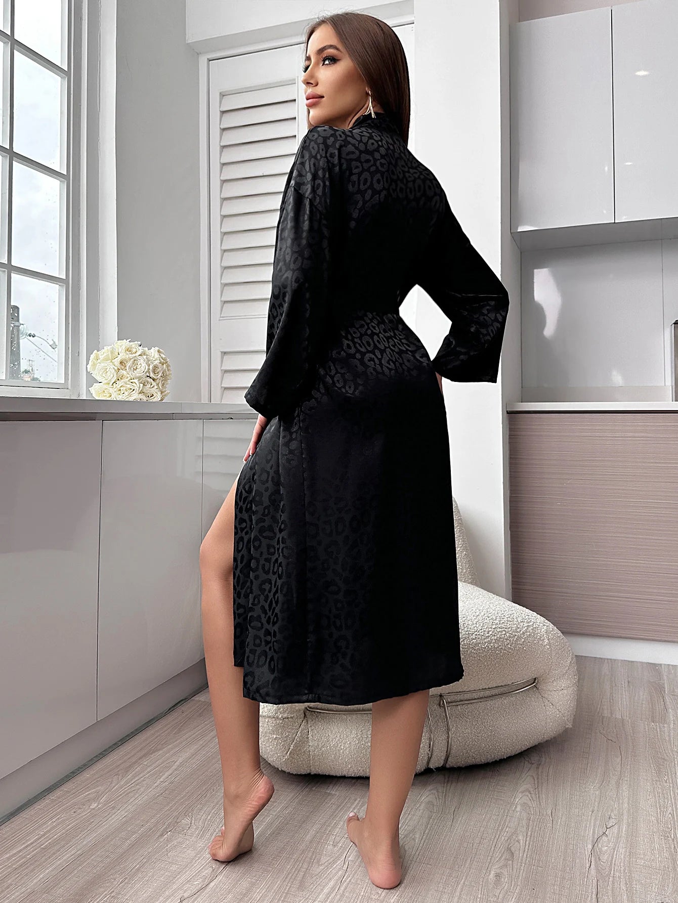 Bielizna z długim rękawem elegancka — Rosa